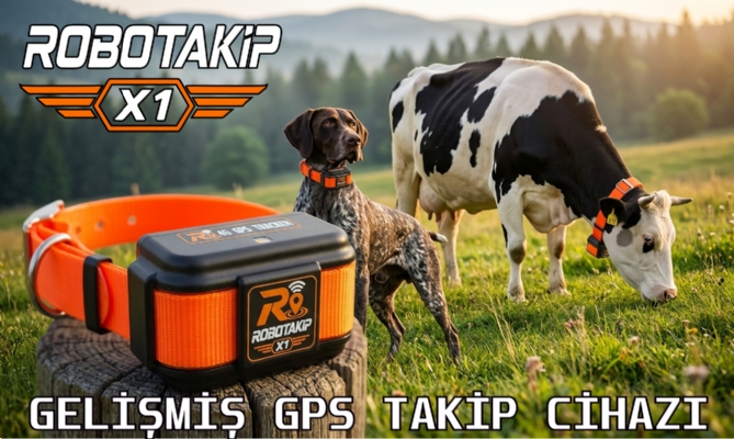 ROBOTAKİP X1 KÖPEK TAKİP CİHAZI Hayvan Takip Cihazı